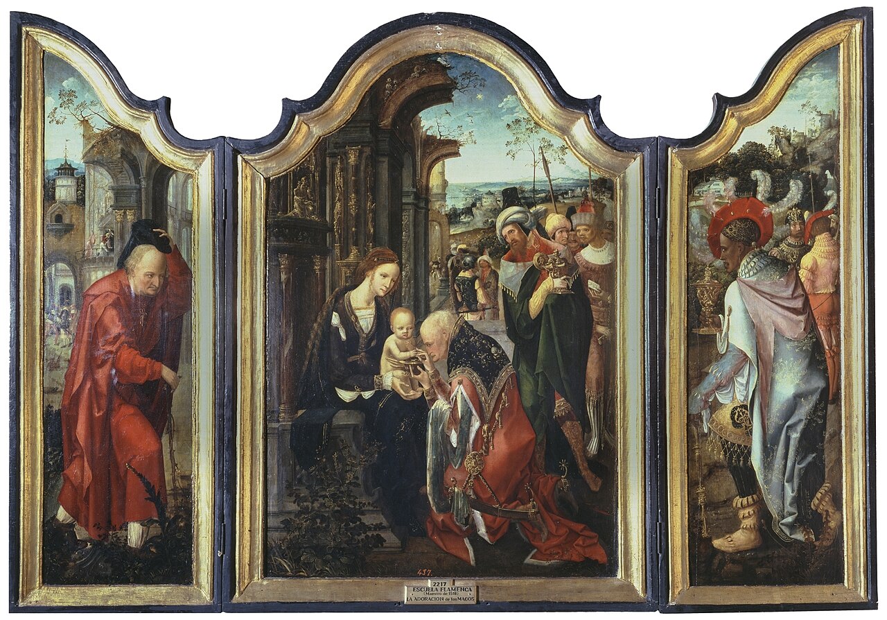 Adoration of the Magi painting